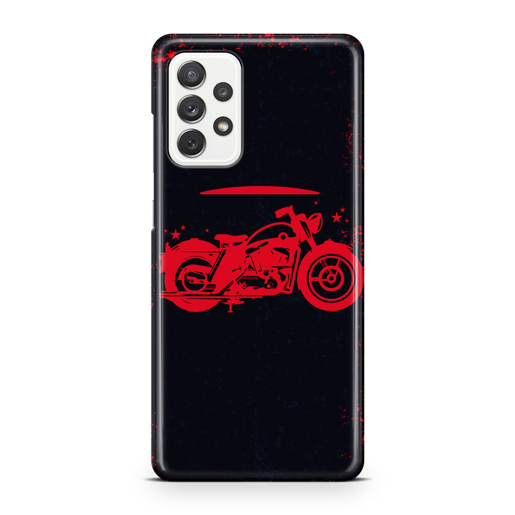 Motorcycle Red Art Galaxy A23 5G Case