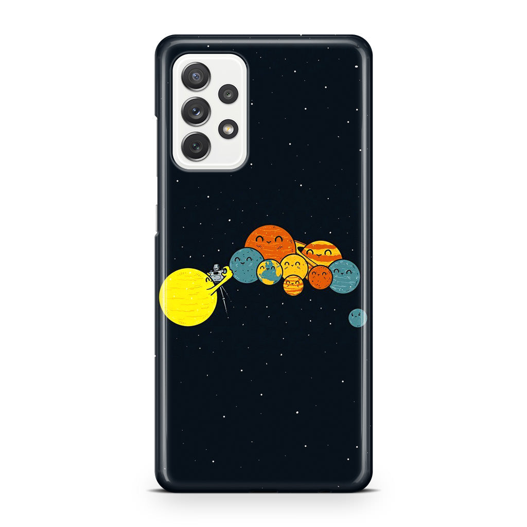 Planet Cute Illustration Galaxy A23 5G Case