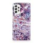 Purple Marble Galaxy A23 5G Case