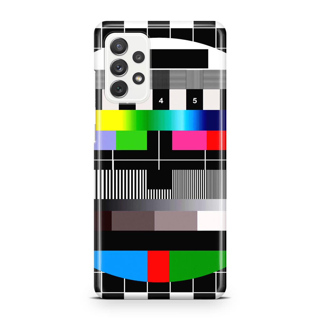 Scheme Pause TV Colorful Mesh Galaxy A23 5G Case
