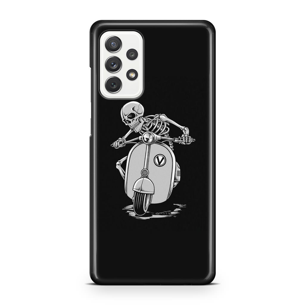 Skeleton Rides Scooter Galaxy A23 5G Case