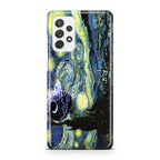 Skellington on a Starry Night Galaxy A23 5G Case