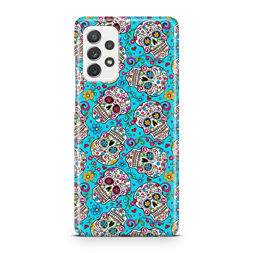 Skull Floral Sugar Galaxy A23 5G Case