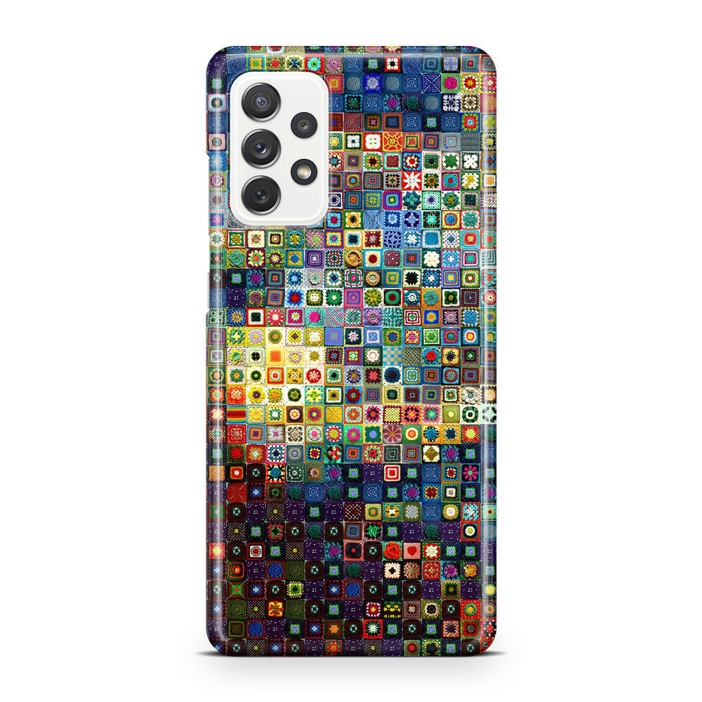 Starry Night Tiles Galaxy A23 5G Case
