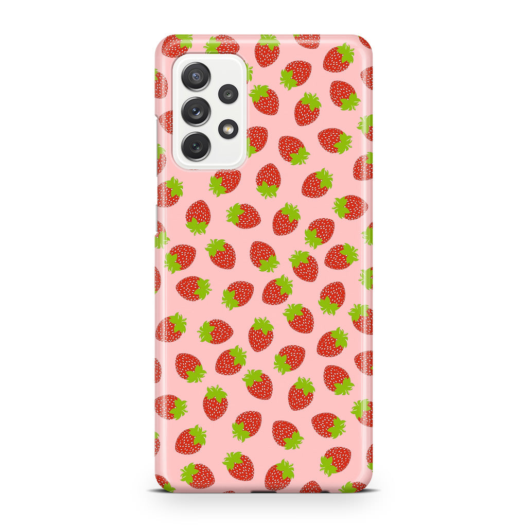 Strawberries Pattern Galaxy A23 5G Case