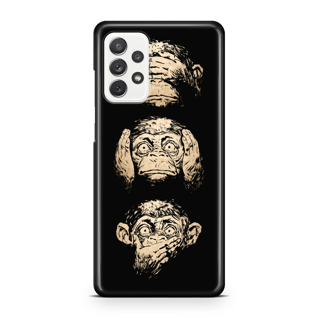 3 Wise Monkey Galaxy A23 5G Case