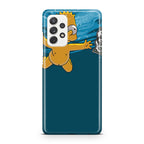 Bart Swimming For Money Galaxy A23 5G Case