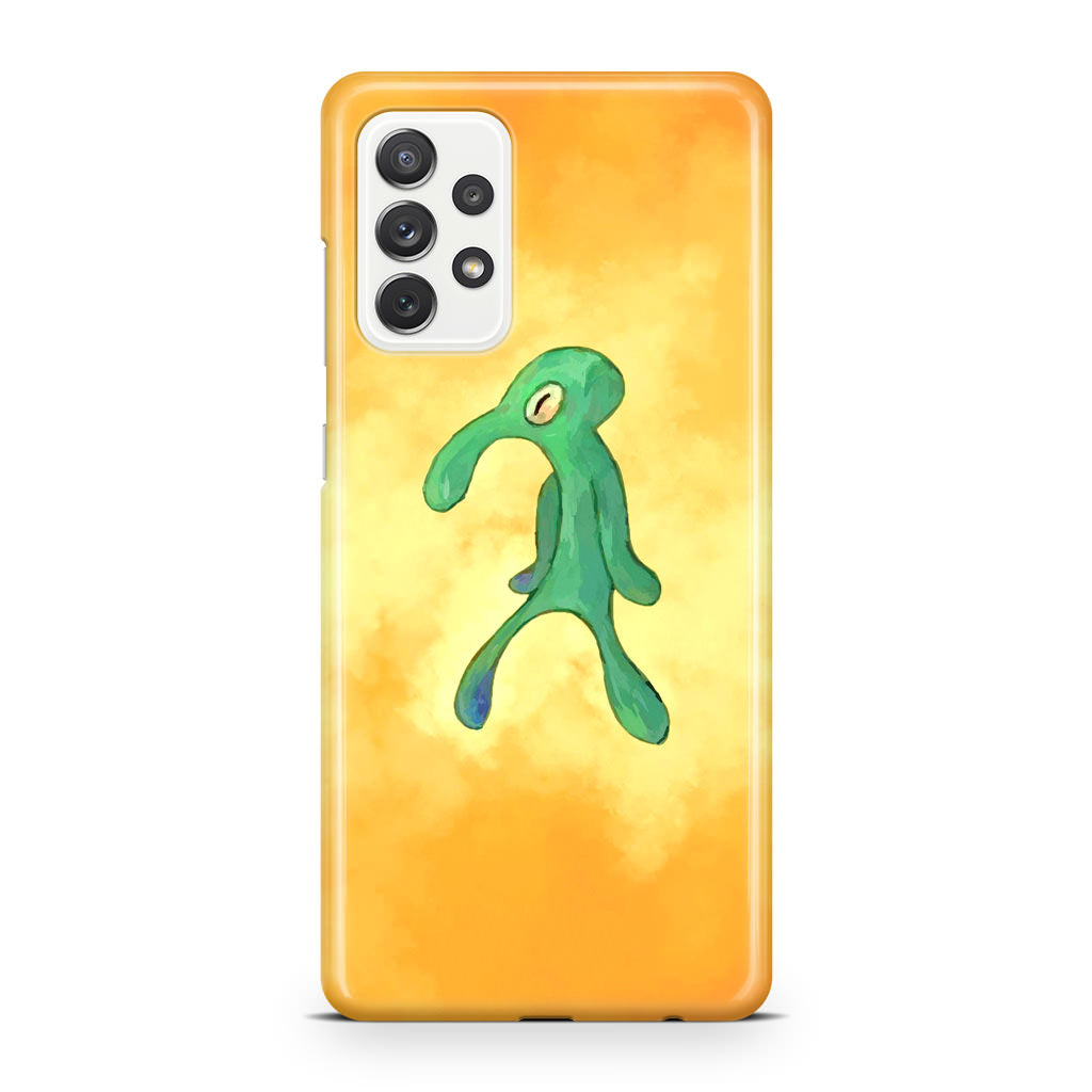 Bold and Brash Squidward Painting Galaxy A23 5G Case