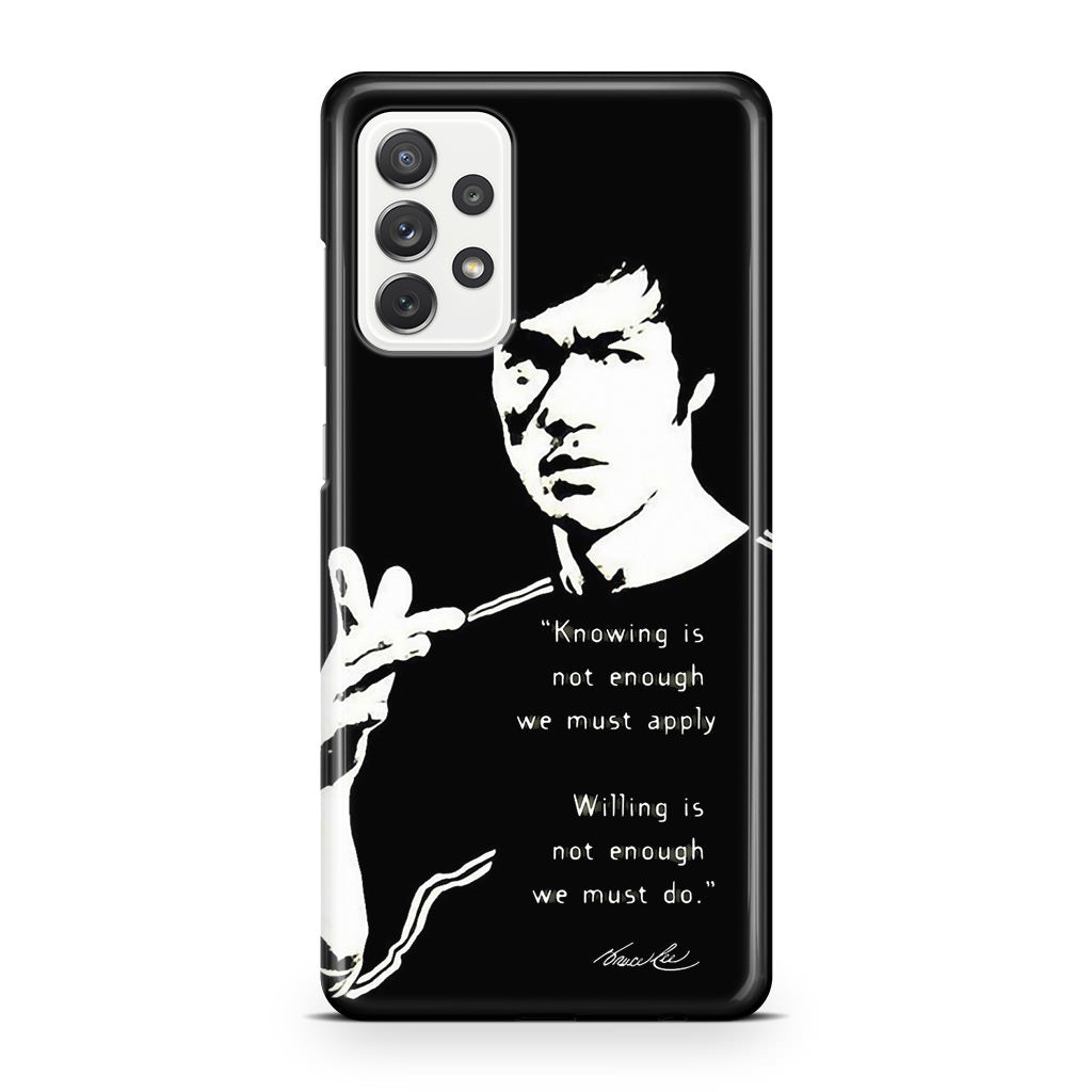 Bruce Lee Quotes Galaxy A23 5G Case