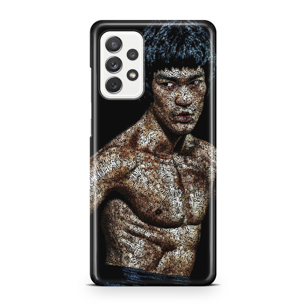 Bruce Lee Typograph Galaxy A23 5G Case