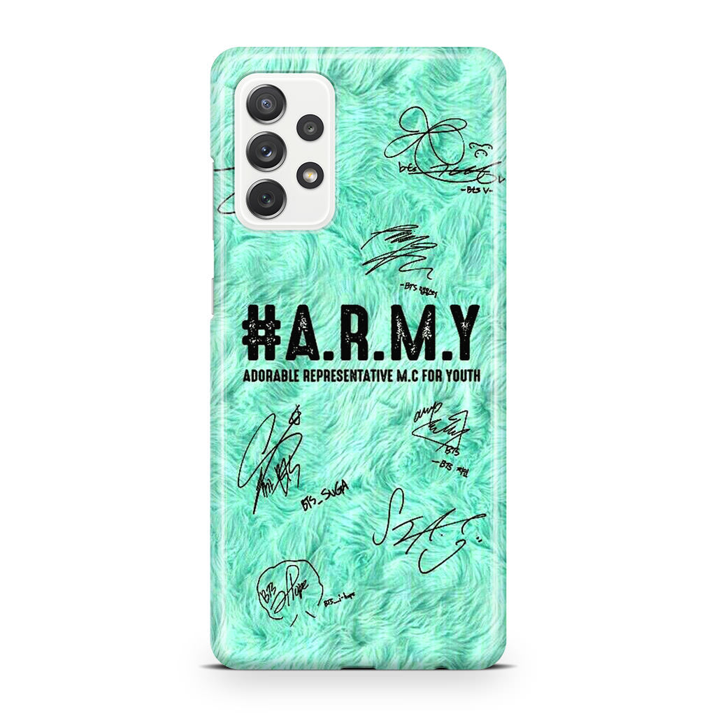 BTS Army Signature Galaxy A23 5G Case