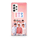 BTS Member in Pink Galaxy A23 5G Case