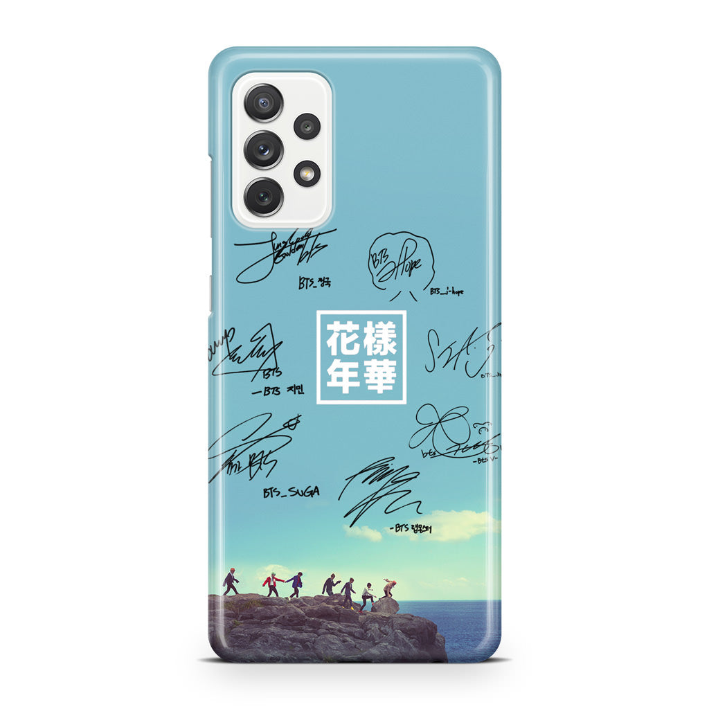 BTS Signature Galaxy A23 5G Case