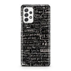 Fix You Lyrics Galaxy A23 5G Case