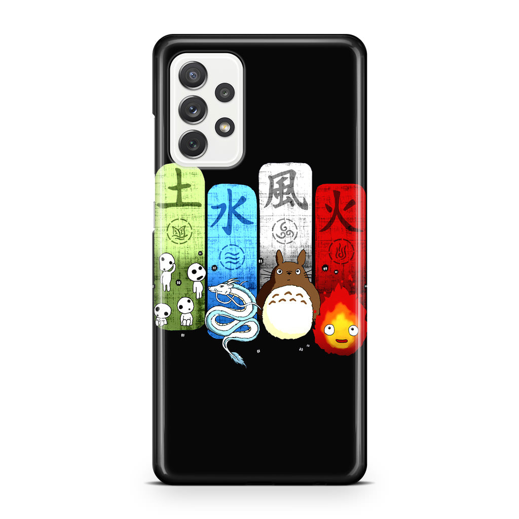 Ghibli Elemental Charms Galaxy A23 5G Case