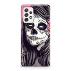 Girl Skull Flower Galaxy A23 5G Case