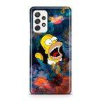 Homer Behind The Black Hole Galaxy A23 5G Case