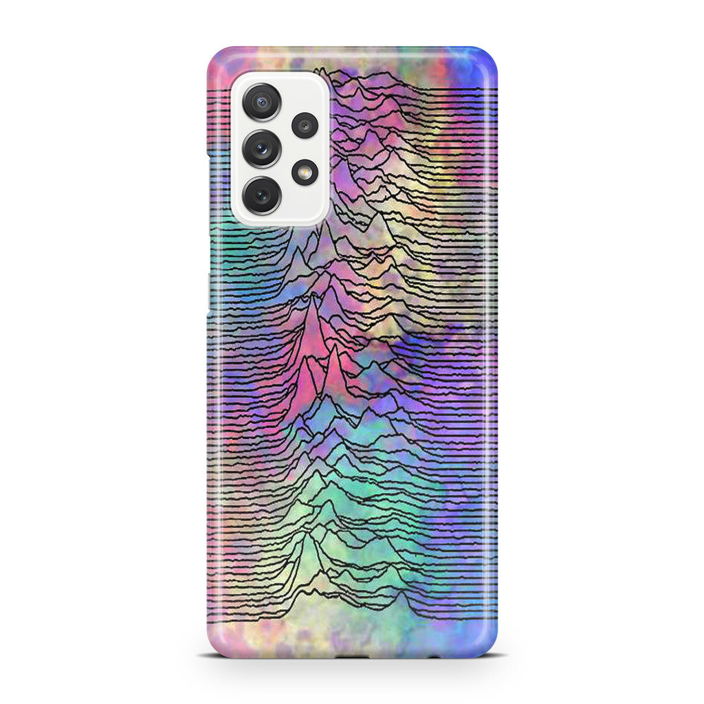 Joy Division Unknown Pleasures Colorful Galaxy A23 5G Case
