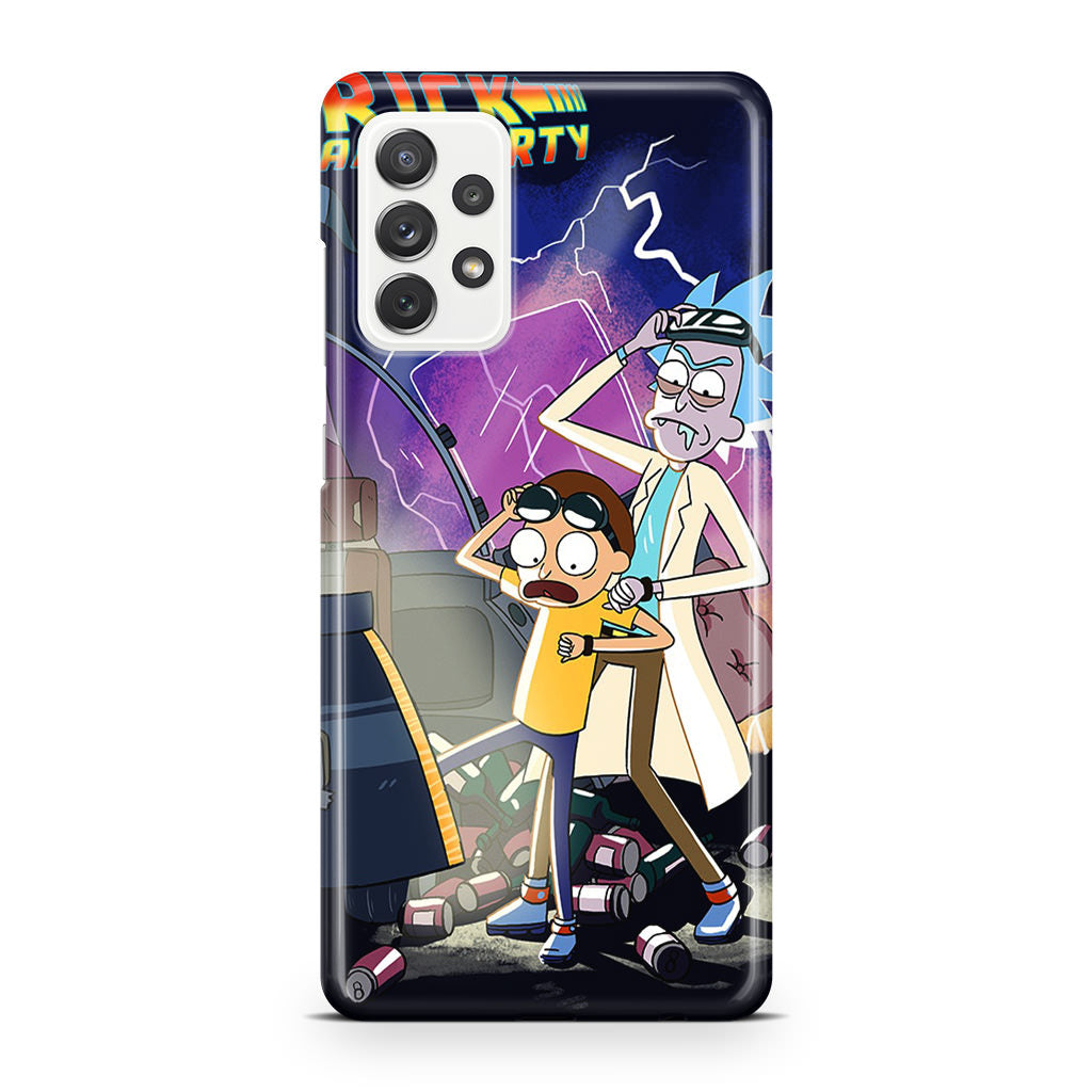 Rick And Morty Back To The Future Galaxy A23 5G Case