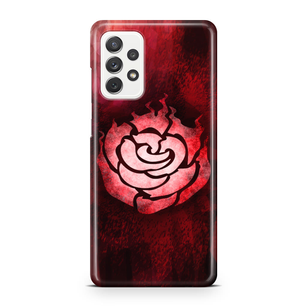 RWBY Ruby Rose Symbol Galaxy A23 5G Case