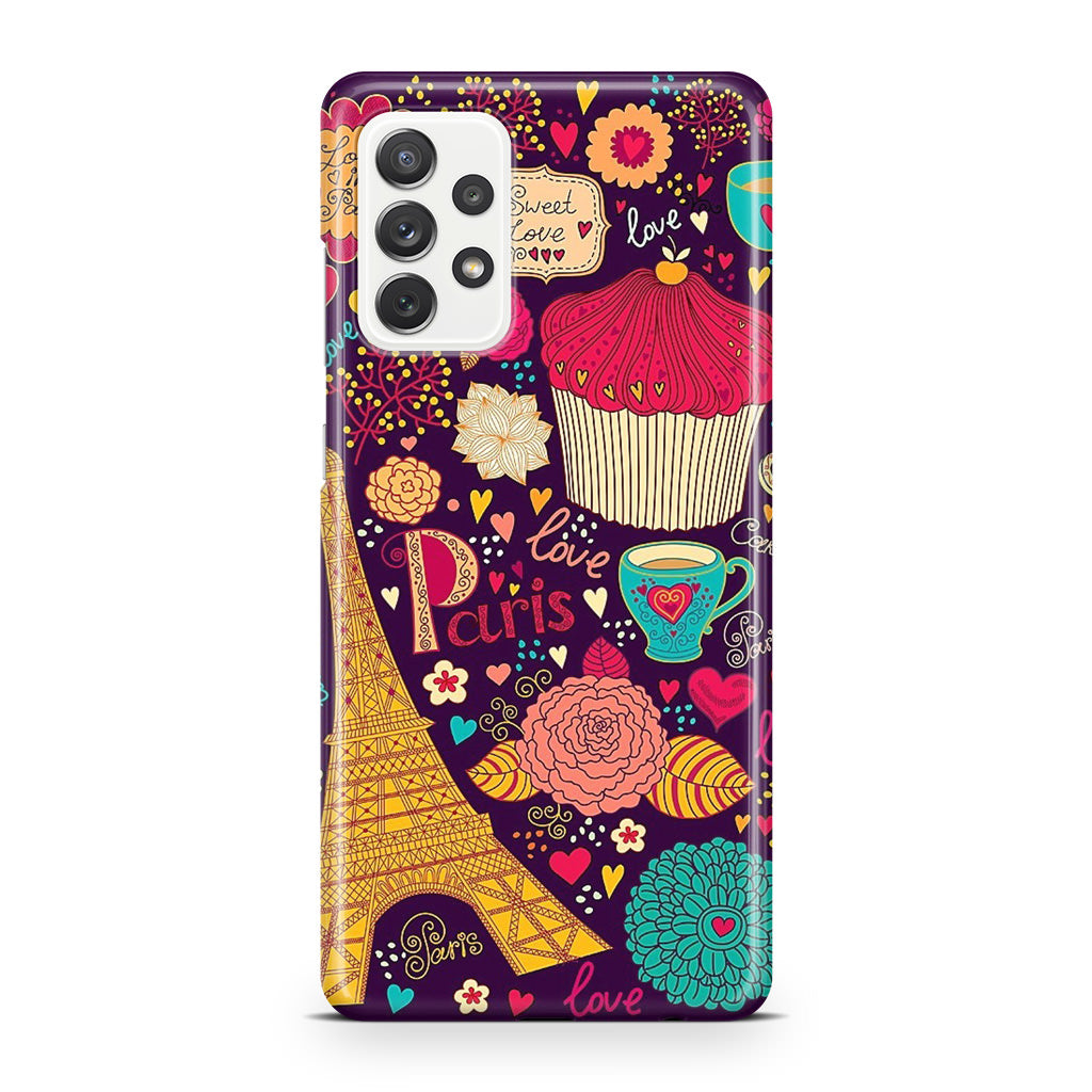 Vintage Love In Paris Galaxy A23 5G Case