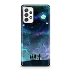Voltron In Space Nebula Galaxy A23 5G Case