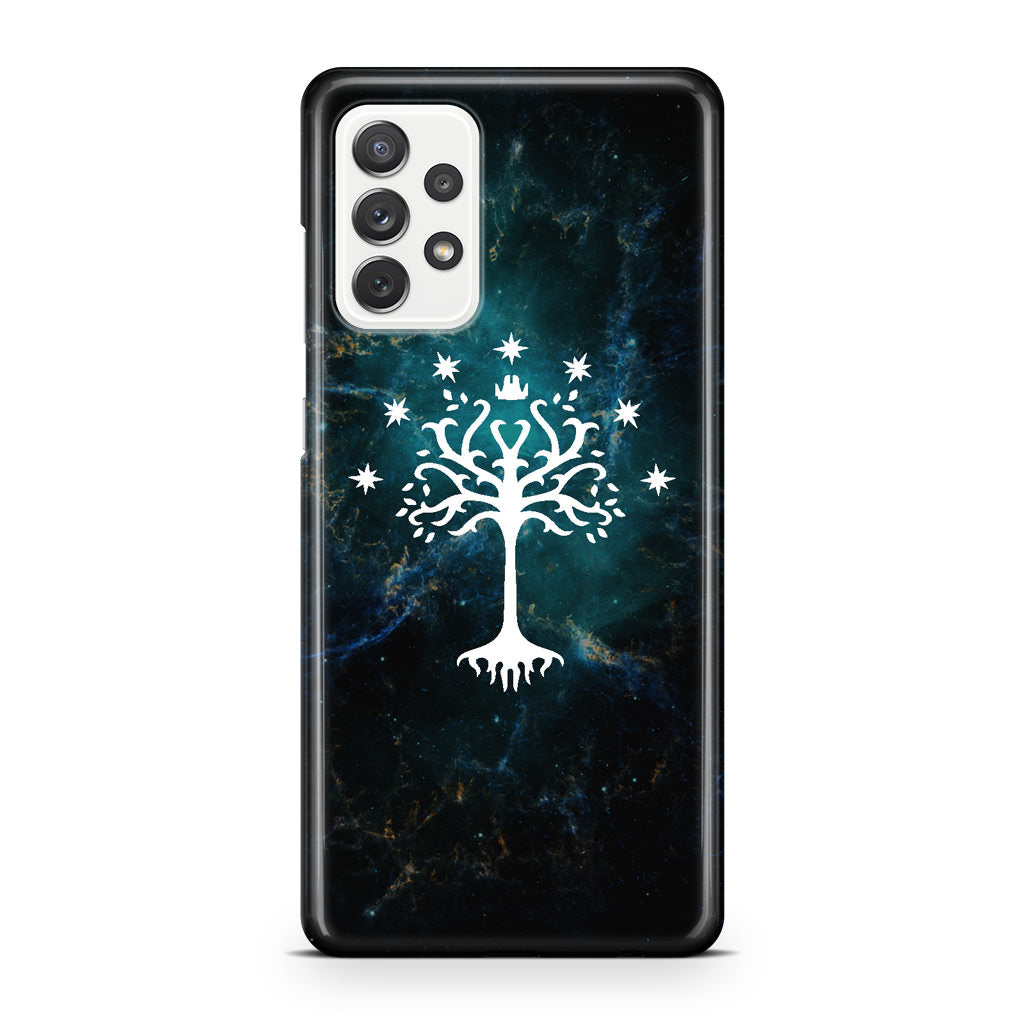 White Tree Of Gondor In Space Nebula Galaxy A23 5G Case