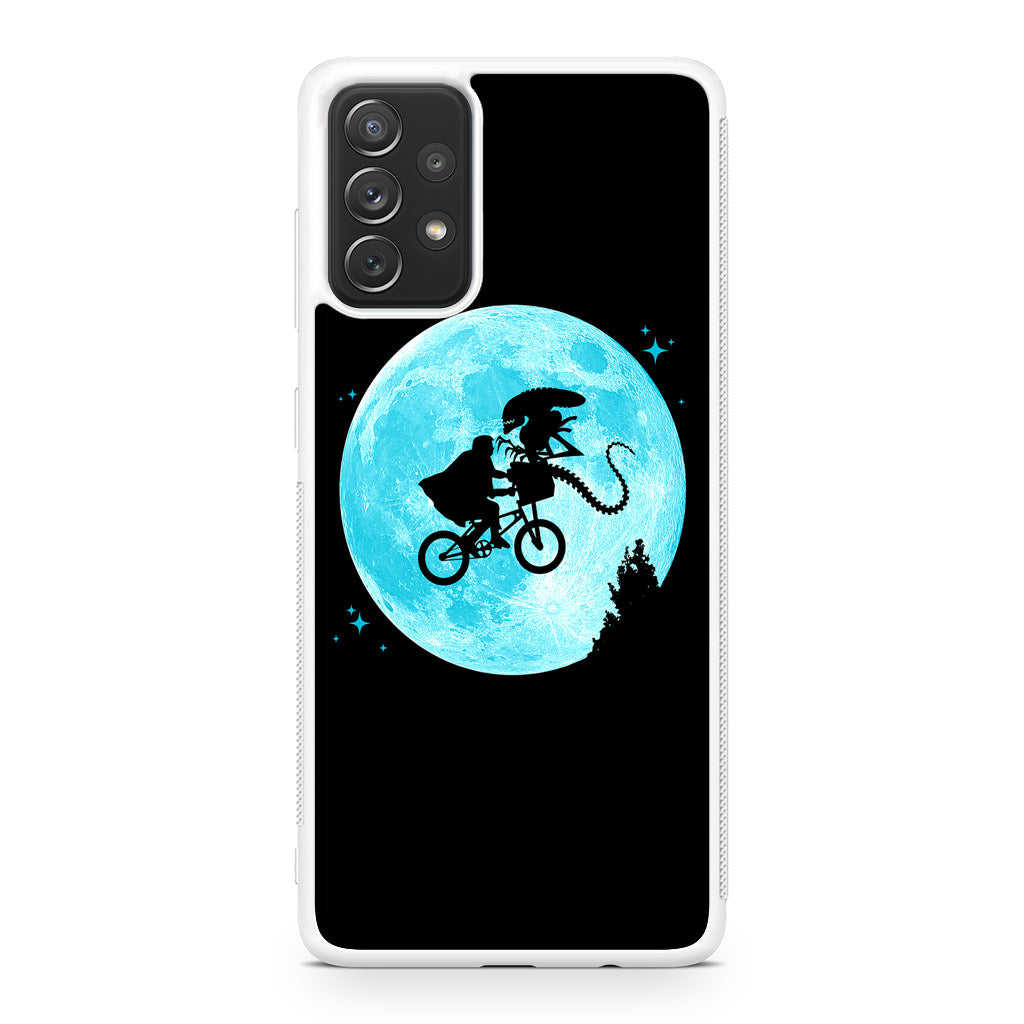 Alien Bike to the Moon Galaxy A23 5G Case