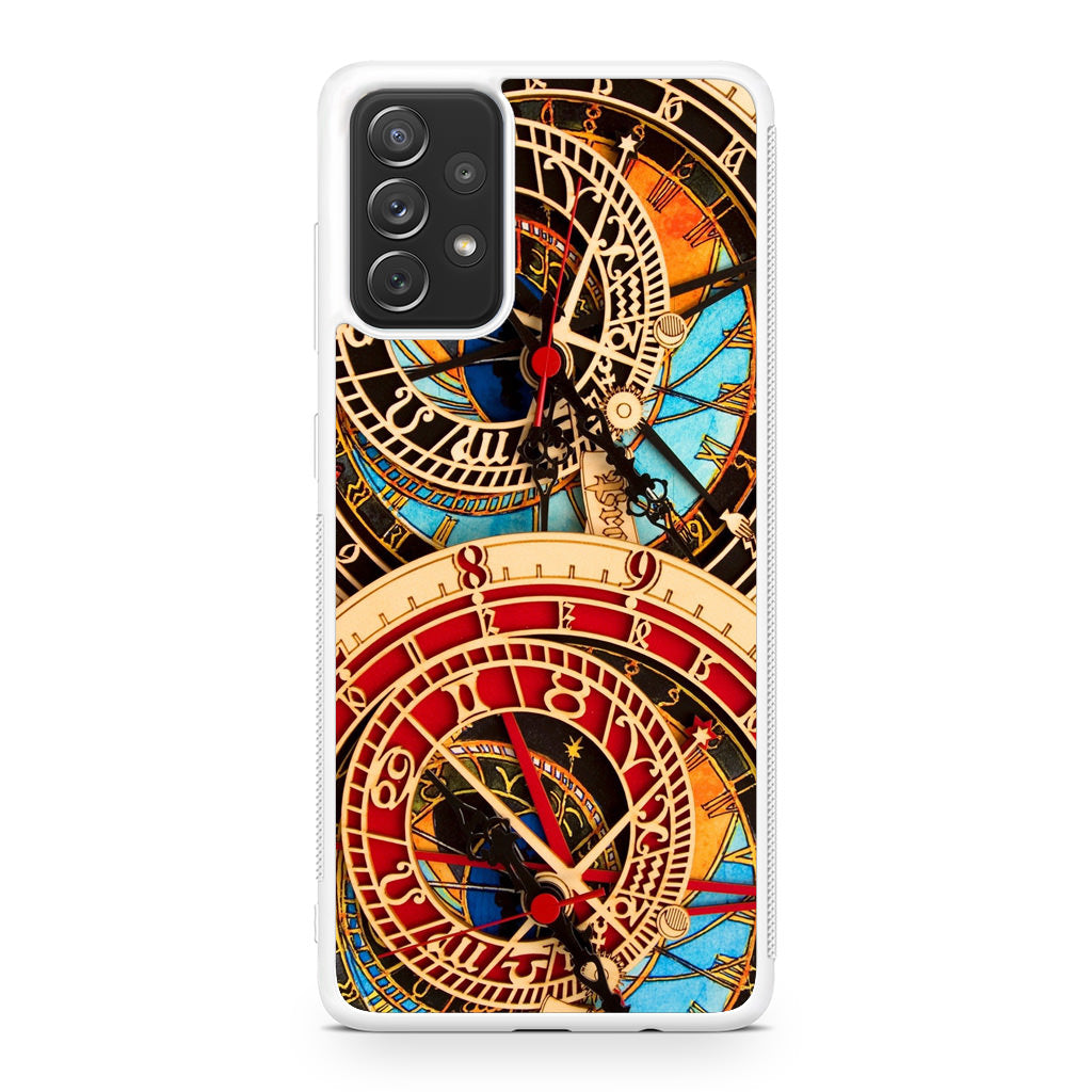 Astronomical Clock Galaxy A23 5G Case