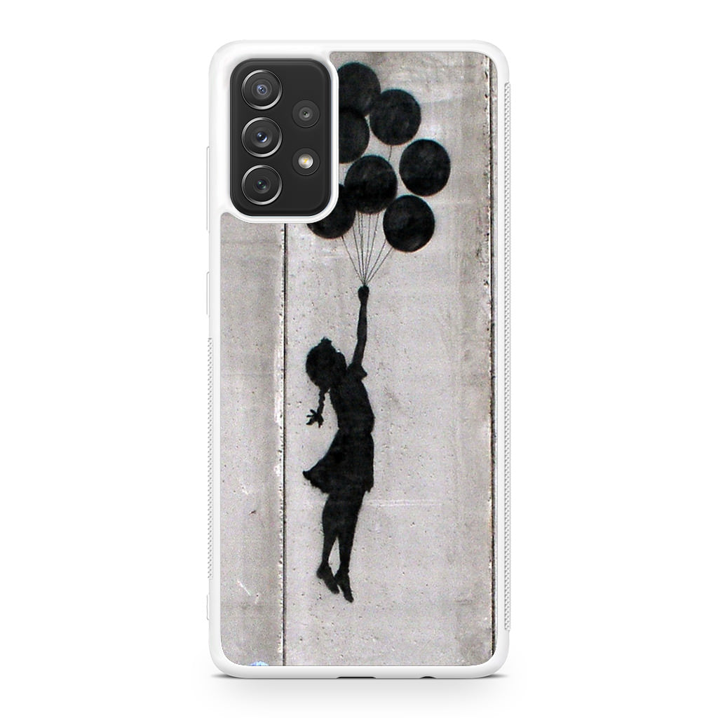 Banksy Girl With Balloons Galaxy A23 5G Case