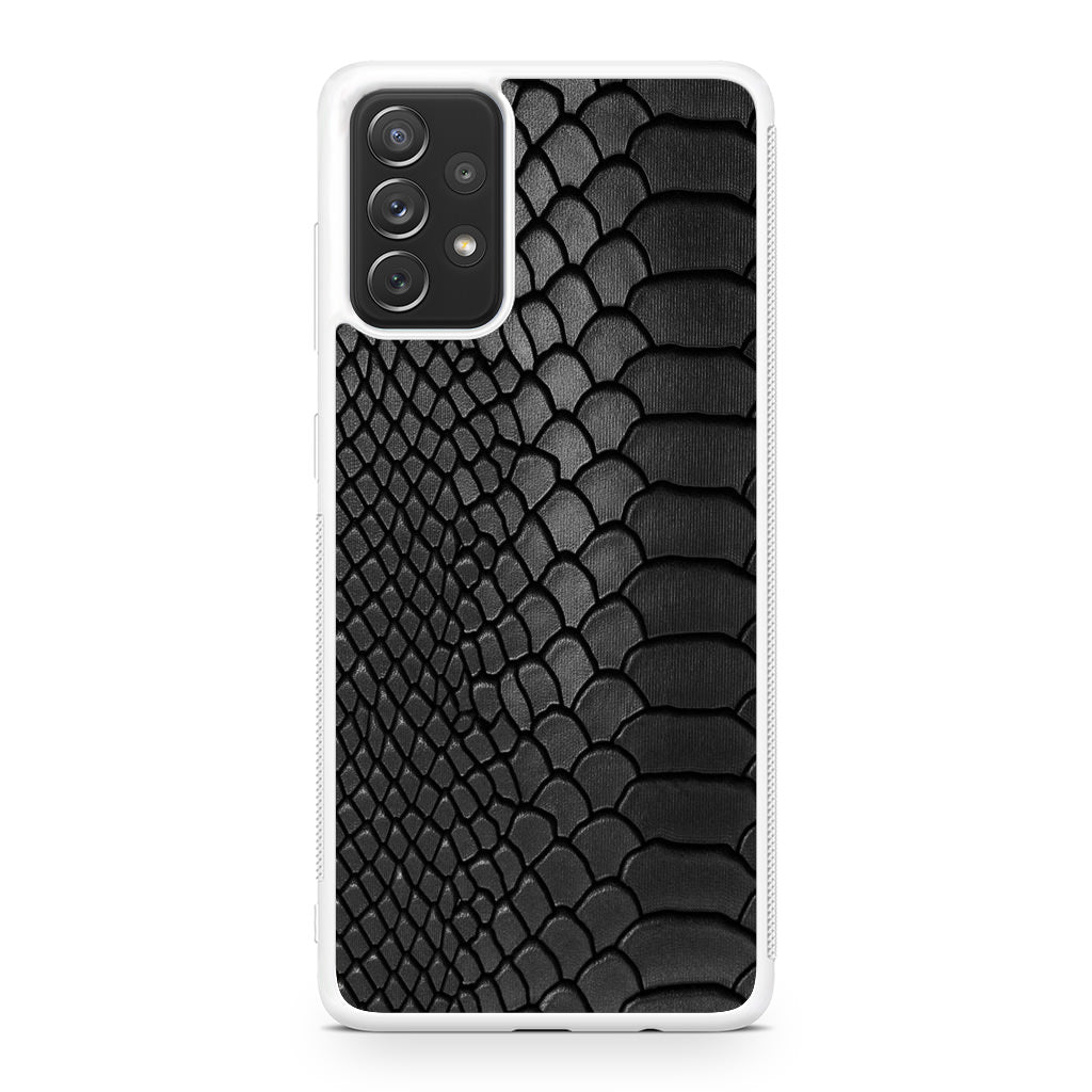Black Snake Skin Texture Galaxy A23 5G Case