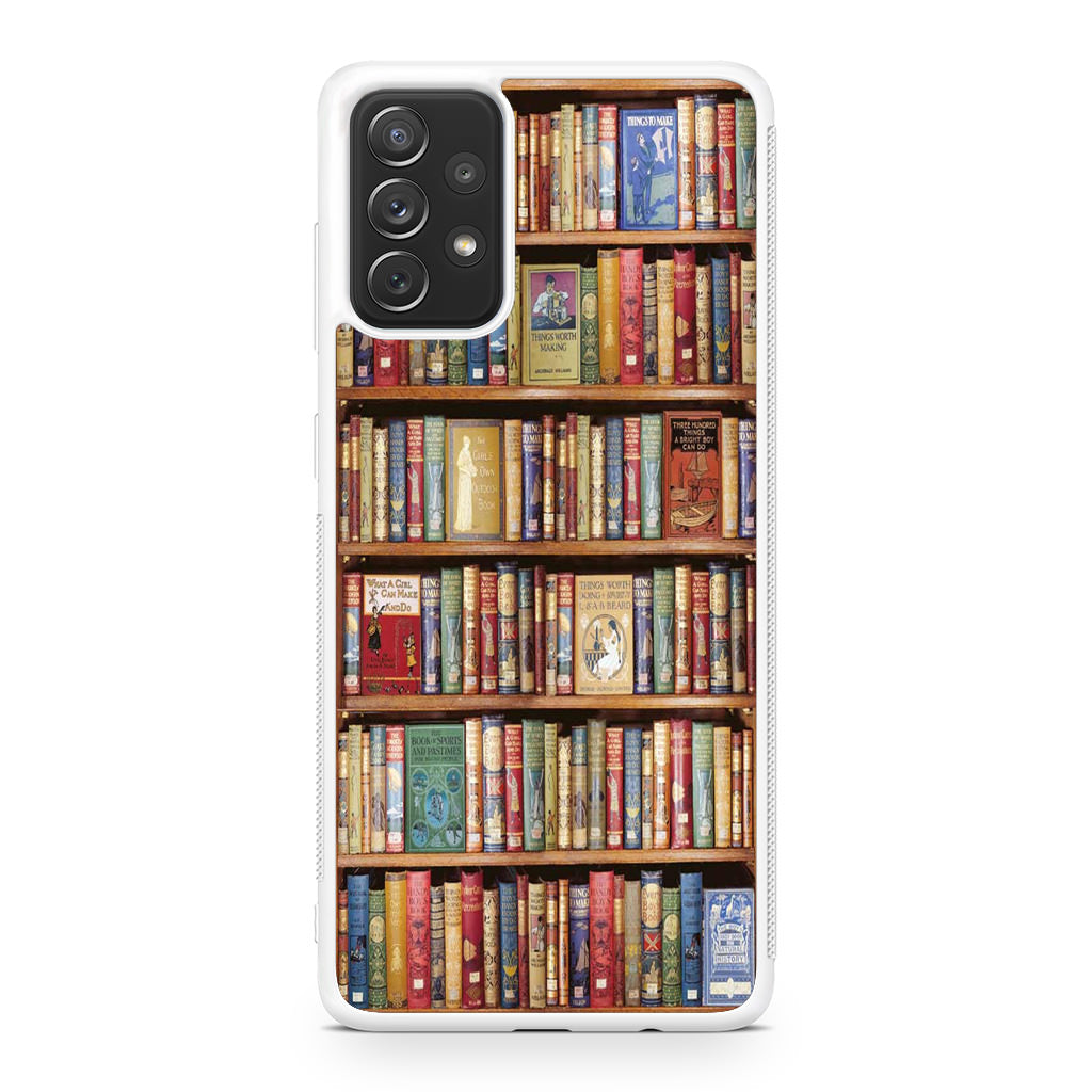 Bookshelf Library Galaxy A23 5G Case