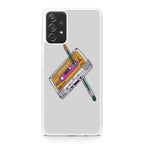 Cassete Tape Old Galaxy A23 5G Case