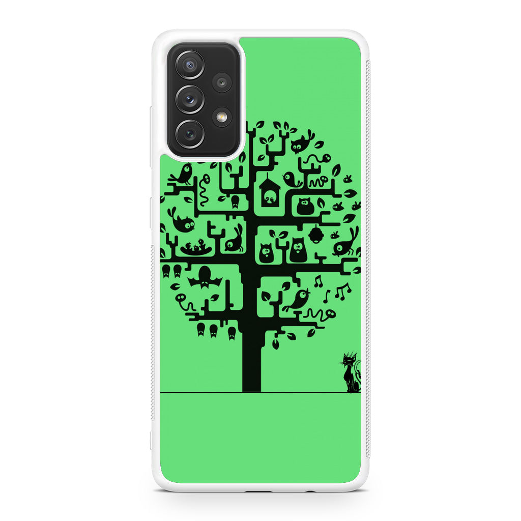 Cat Tree Galaxy A23 5G Case