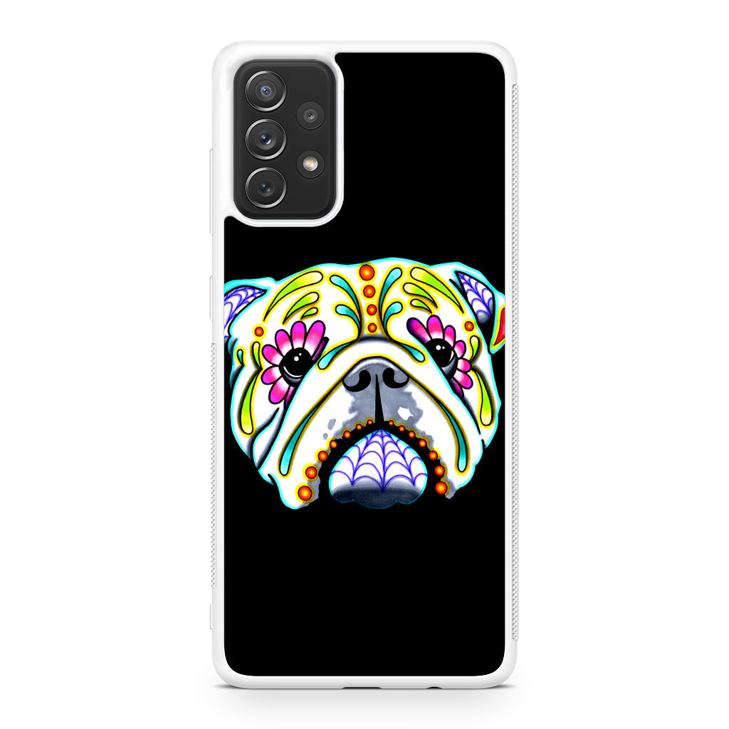 Colorful Bulldog Art Galaxy A23 5G Case