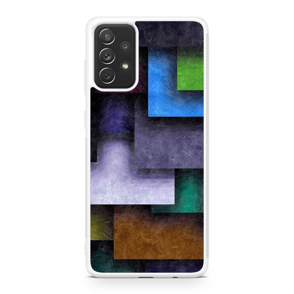 Colorful Rectangel Art Galaxy A23 5G Case