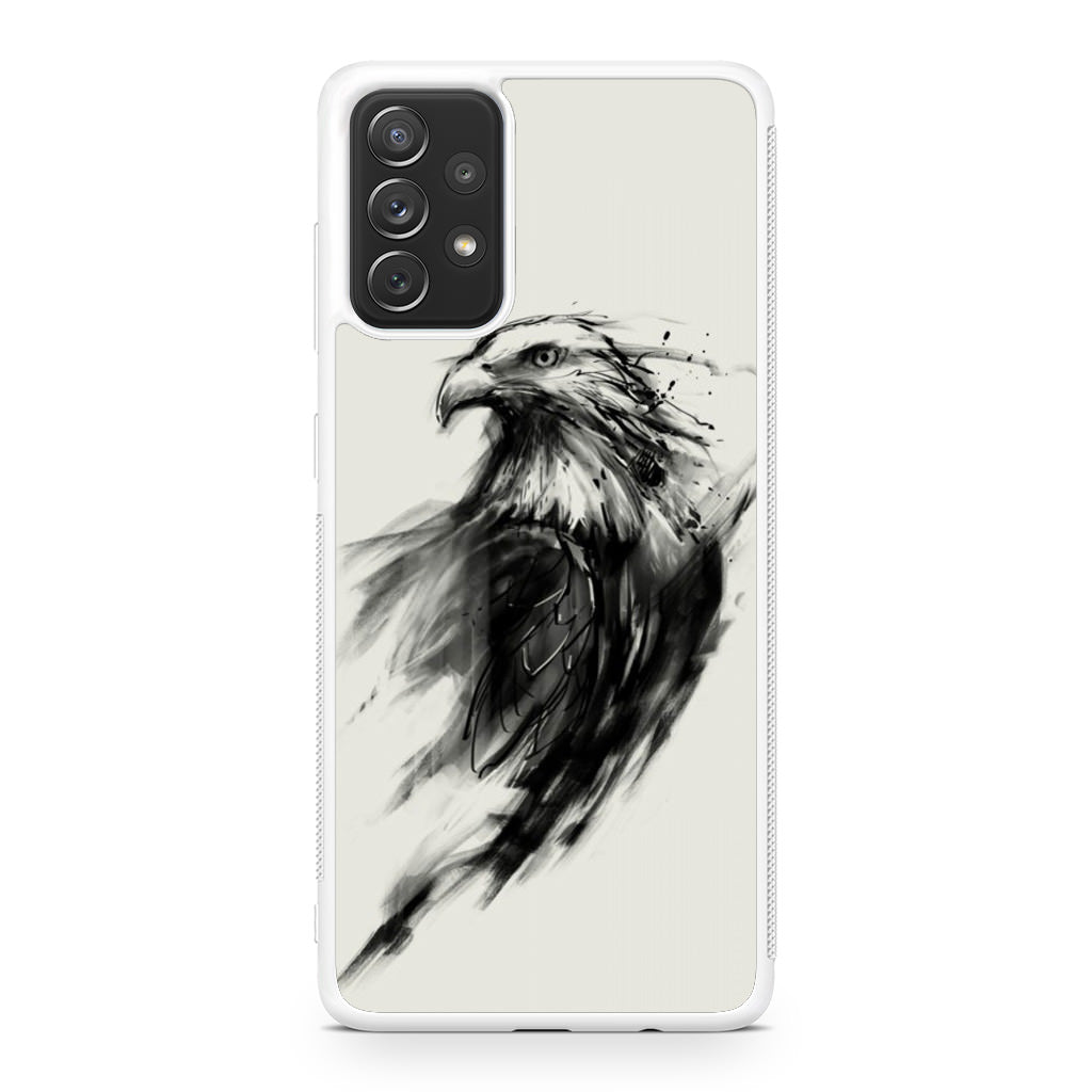 Eagle Art Black Ink Galaxy A23 5G Case