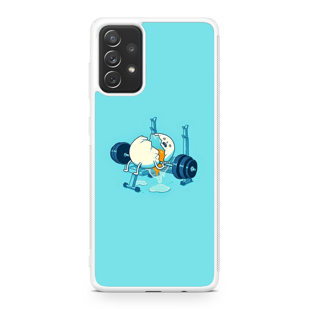 Egg Accident Workout Galaxy A23 5G Case