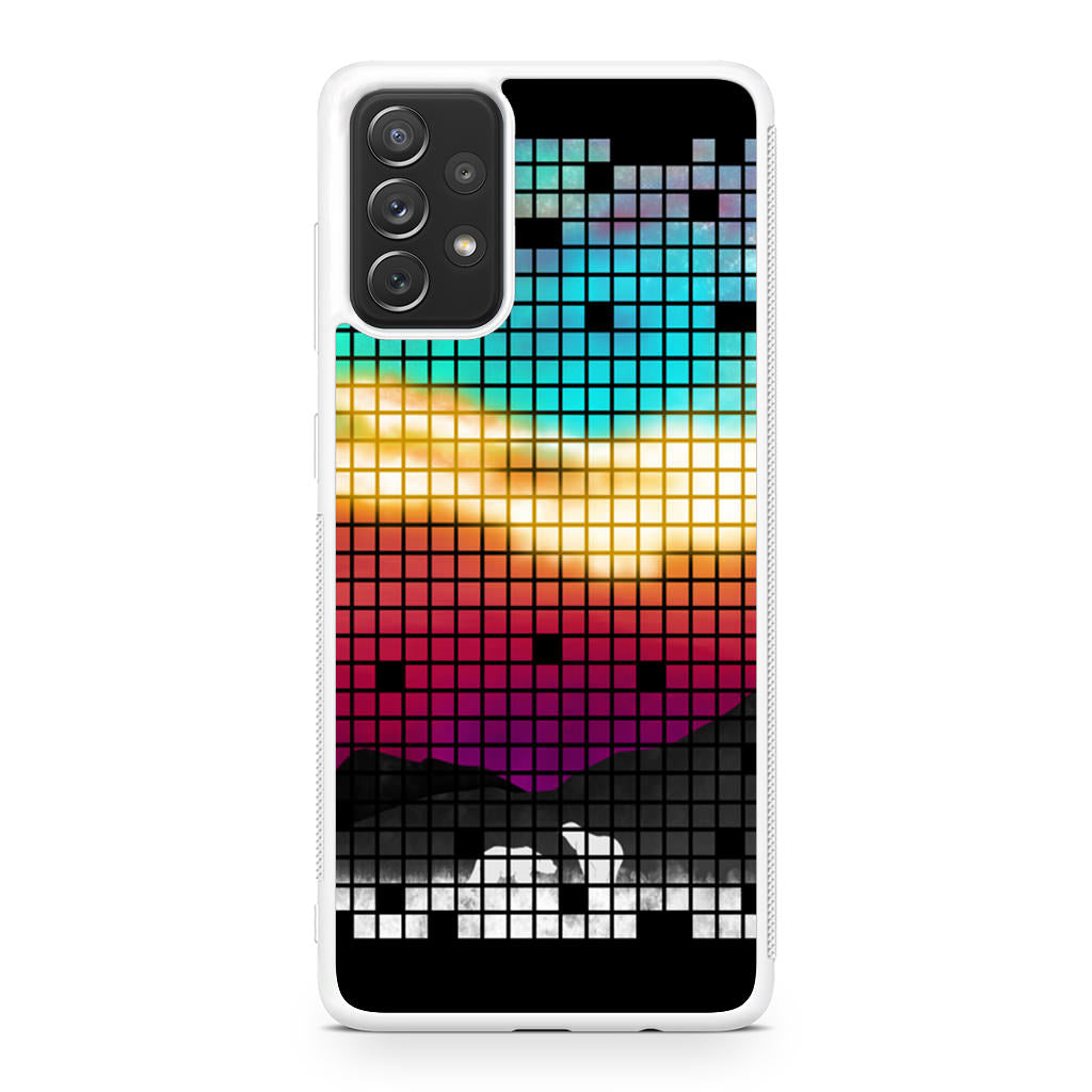 Enjoy The Aurora Galaxy A23 5G Case