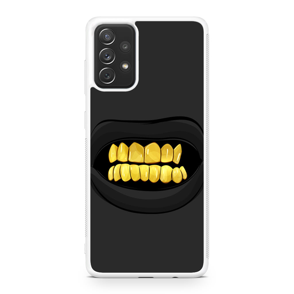 Gold Grillz Galaxy A23 5G Case