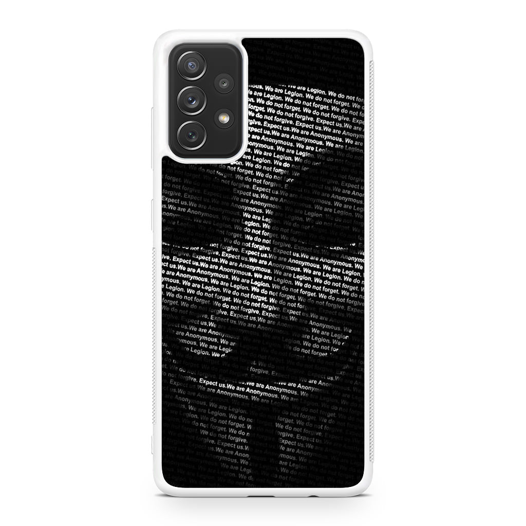 Guy Fawkes Mask Anonymous Galaxy A23 5G Case