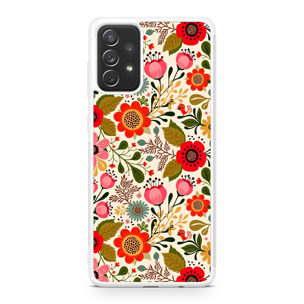 Hello Spring Pattern Galaxy A23 5G Case