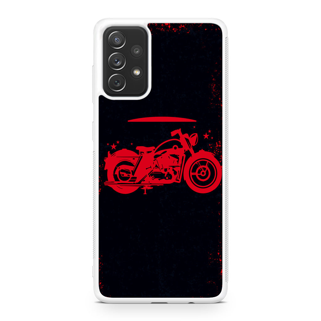 Motorcycle Red Art Galaxy A23 5G Case