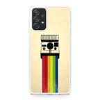Polaroid Camera Colorful Rainbow Galaxy A23 5G Case