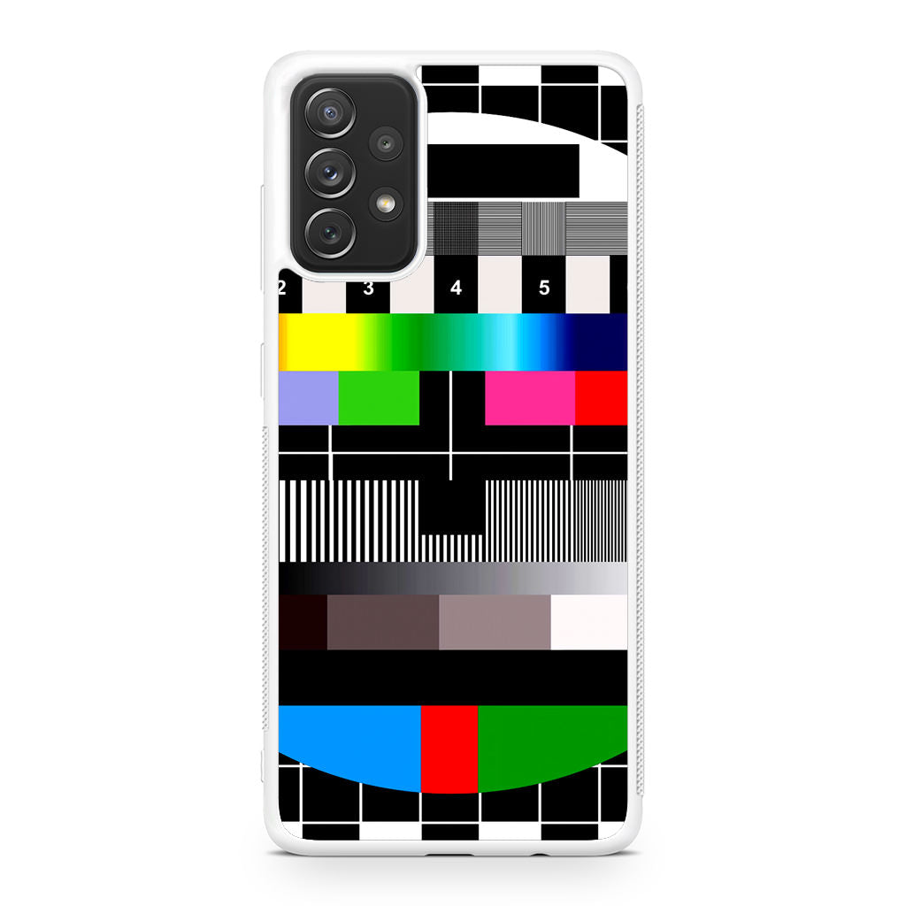 Scheme Pause TV Colorful Mesh Galaxy A23 5G Case