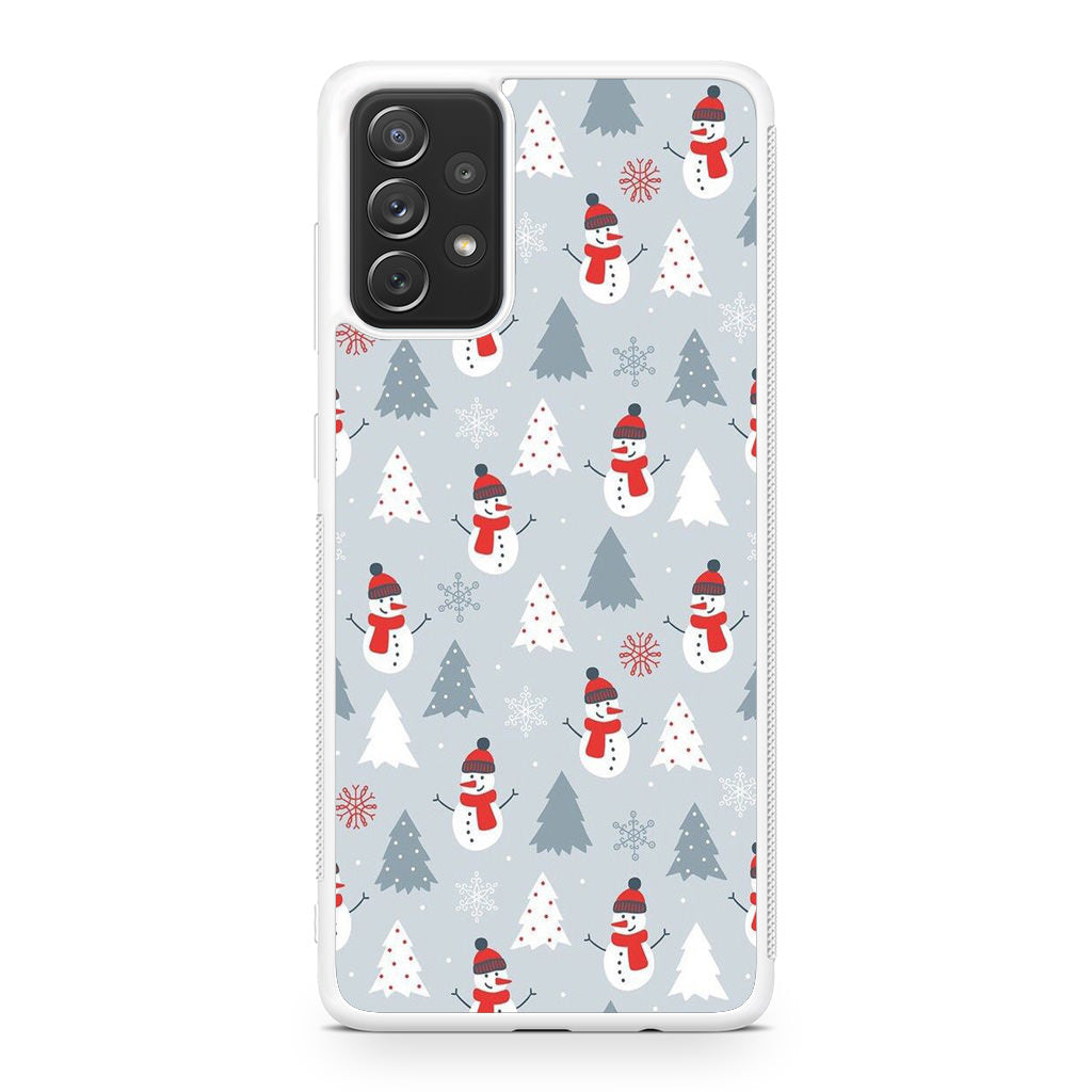 Snowmans Pattern Galaxy A23 5G Case