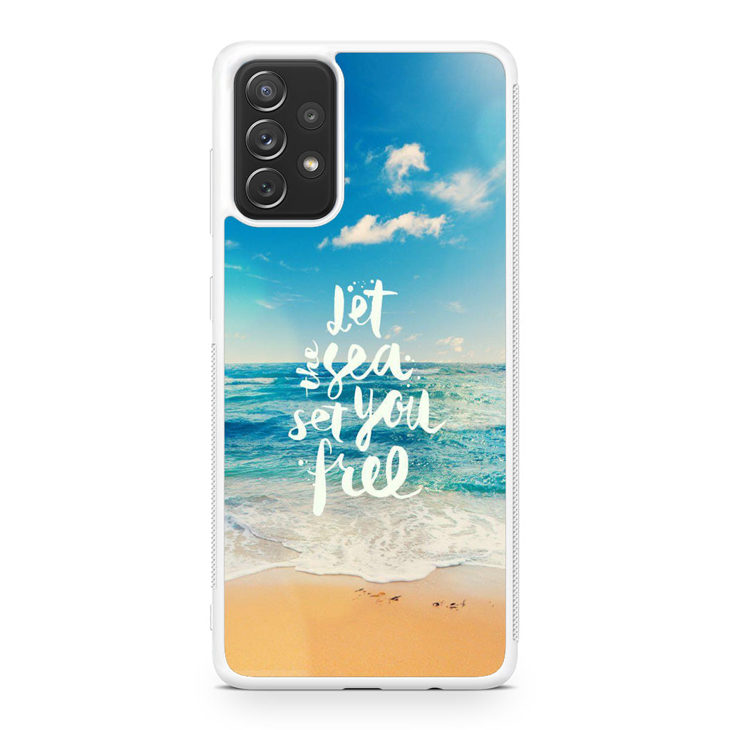 The Sea Set You Free Galaxy A23 5G Case