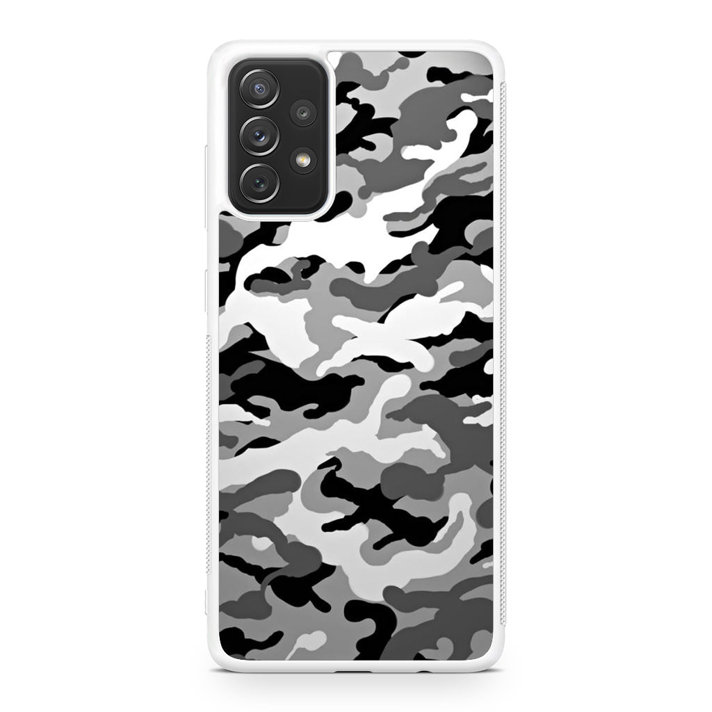 Winter Army Camo Galaxy A23 5G Case