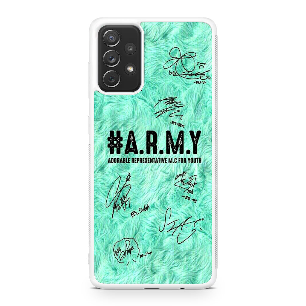 BTS Army Signature Galaxy A23 5G Case