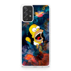 Homer Behind The Black Hole Galaxy A23 5G Case